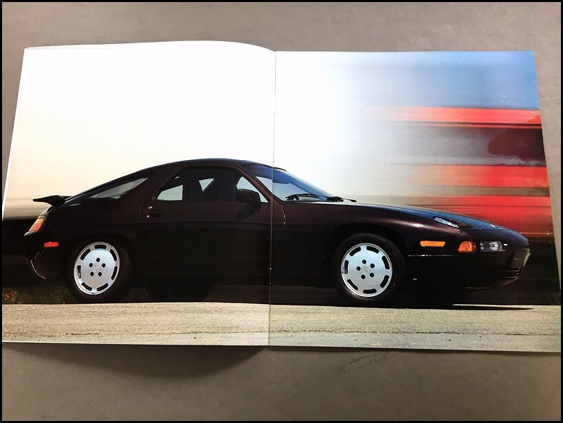 1988 Porsche 928 S4 928S4 32-page Original Car Sales Brochure