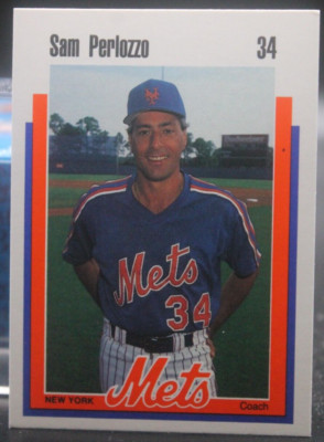 Sam Perlozzo (Mets) - 1989 Kahn's | eBay