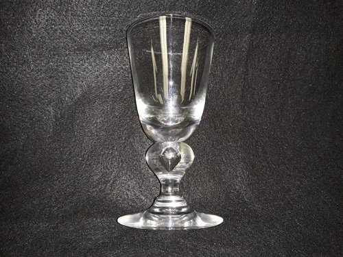 Steuben Glass Teardrop Stem 7926 Claret Baluster Wine Glass 5 1/2"