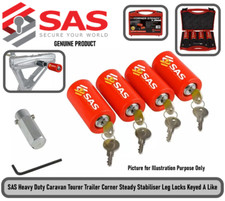 4x SAS Heavy Duty Caravan