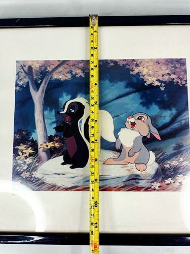 Vintage Walt Disney Picture Bambi 1942 Flower and Thumper still from the movie - Picture 19 of 20