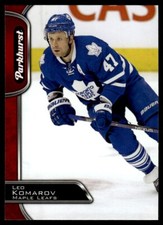 2016-17 Parkhurst Red Leo Komarov Toronto Maple Leafs #289