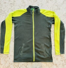 Mountain Warehouse Jacket Youth 13 YRS Full Zip Green/Yellow