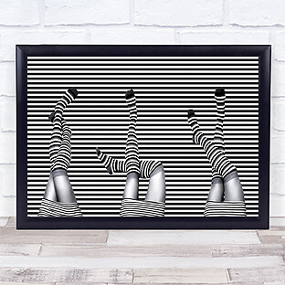 SAOLA Calzini Calzini Righe Linee Gambe Gambe Moda Anonimo Wall Art Stampa