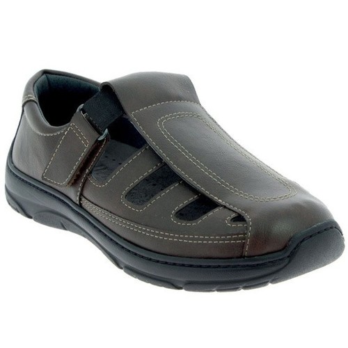 Sandalias Ortopédico Confort Podowell Otis Marrón Talla 43 Nuevo