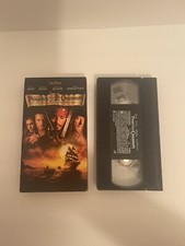Pirates of the Caribbean: The Curse of the Black Pearl VHS, 2003 