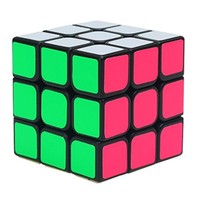 Funs 3x3x3 Speed Cube Smooth Black Body High Bright Stickered Twist Puzzle Toy on sale Funs 3x3x3 Speed Cube Smooth Black Body High Bright Stickered Twist Puzzle Toy on sale