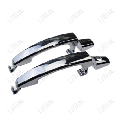1 Pair Front Door Handle Chrome 96468266 For Chevy Aveo Captiva