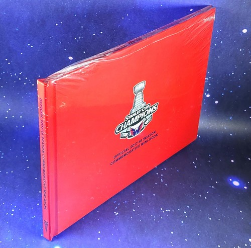 Mini libro conmemorativo del campeonato de la Copa Stanley de Washington Capitals 2017-18 SGA - Imagen 12 de 12