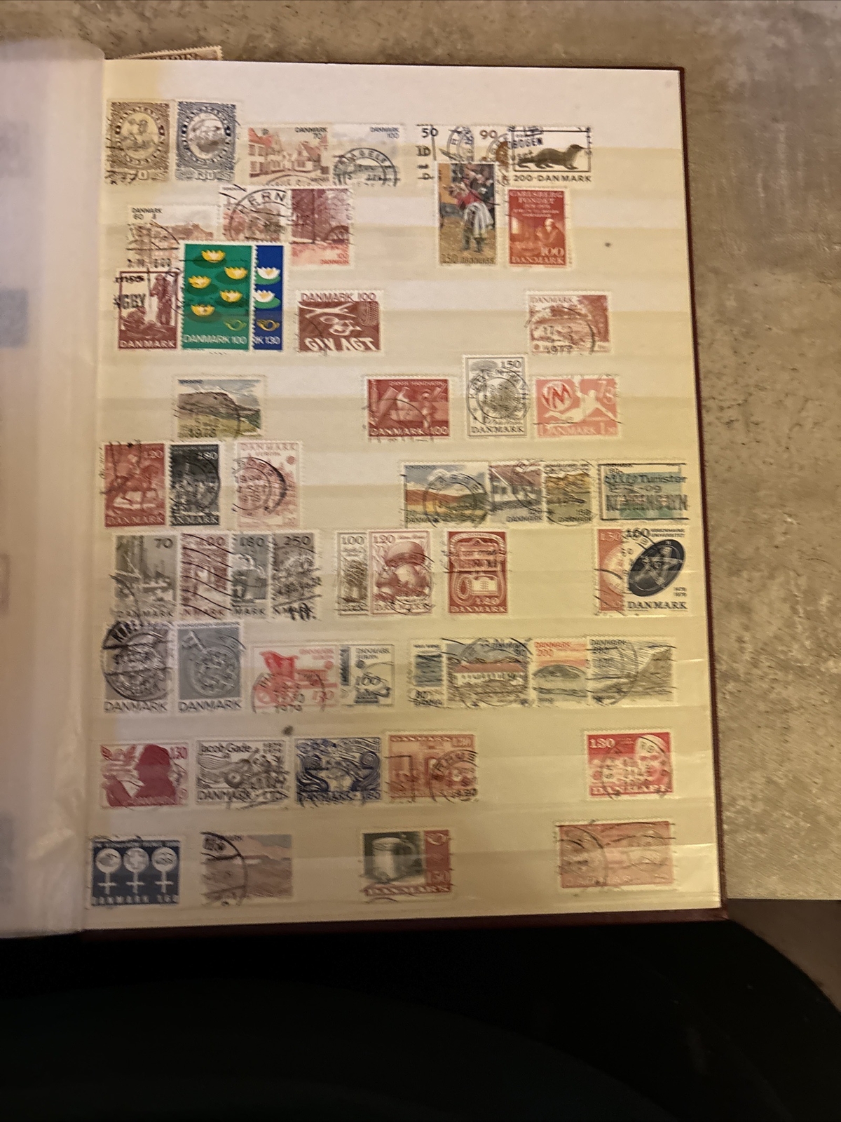 14 Page Stockbook Of Used Worldwide Stamps eBay