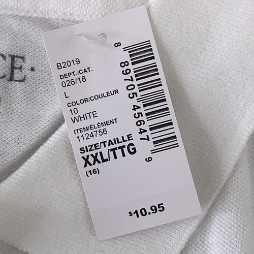 The Children's Place Boys Size XXL (16) White Long/Short Sleeve Polo Shirts NWT - Picture 5 of 10