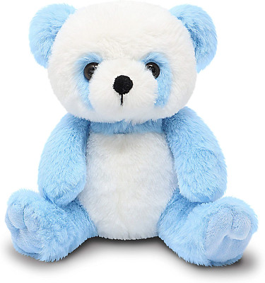 Panda Stuffed Animal - Stuffed Panda Bear Plush Toys - 9 Inches (Blue)