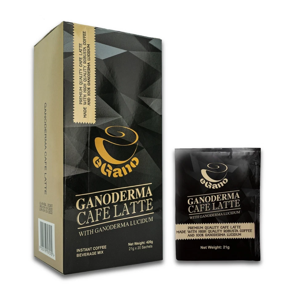 eGano 6 Box Premium Ganoderma Cafe Latte Exp 2027 Expedited - Image 3 of 4