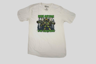 Teenage Mutant Ninja Turtles Mens Being Awesome Is My Superpower Shirt New M