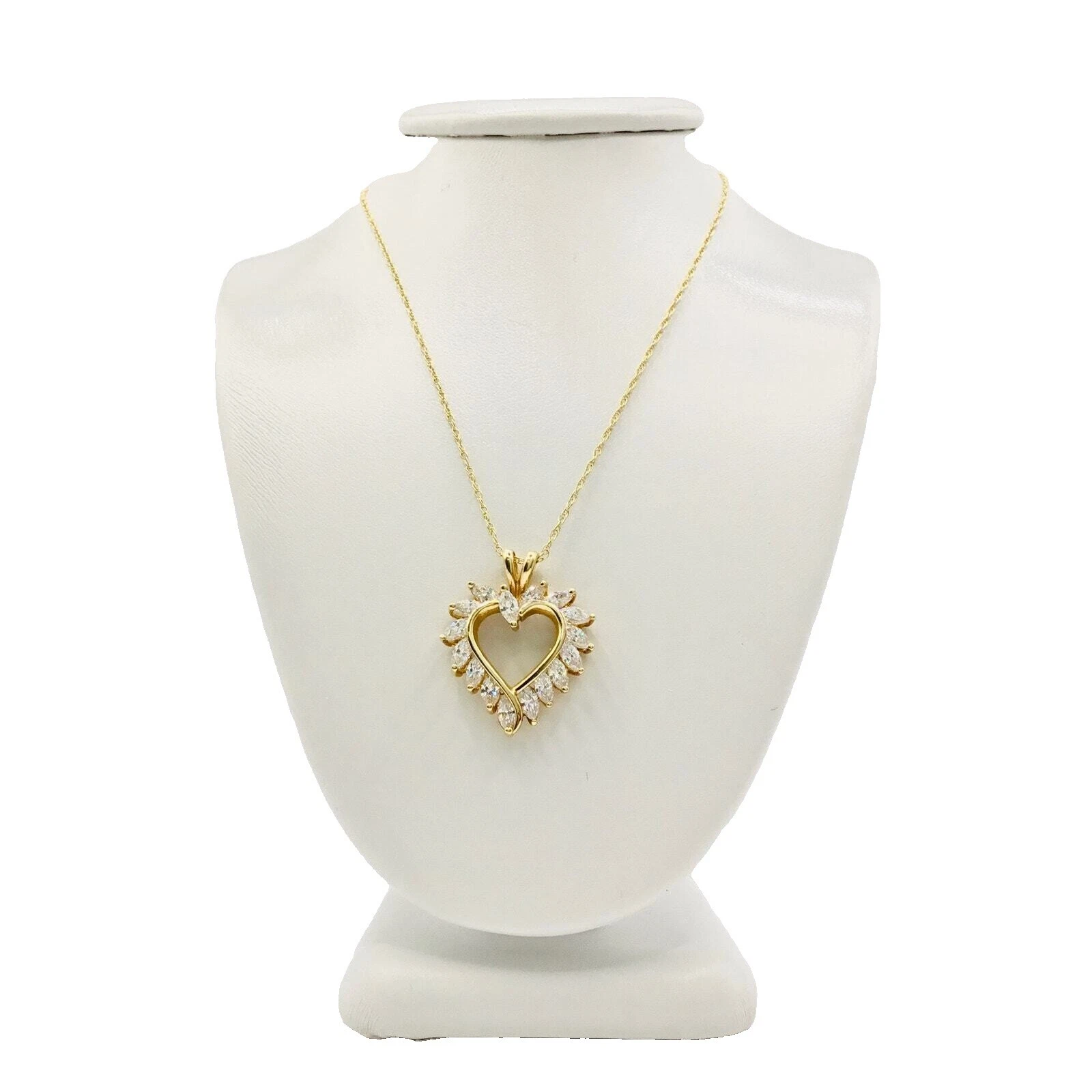Yellow Gold Plated Chain Fashion Necklaces & Pendants