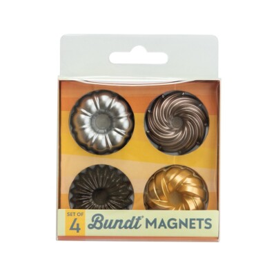 Nordic Ware Kühlschrank Konvolut Magnete 4er Set