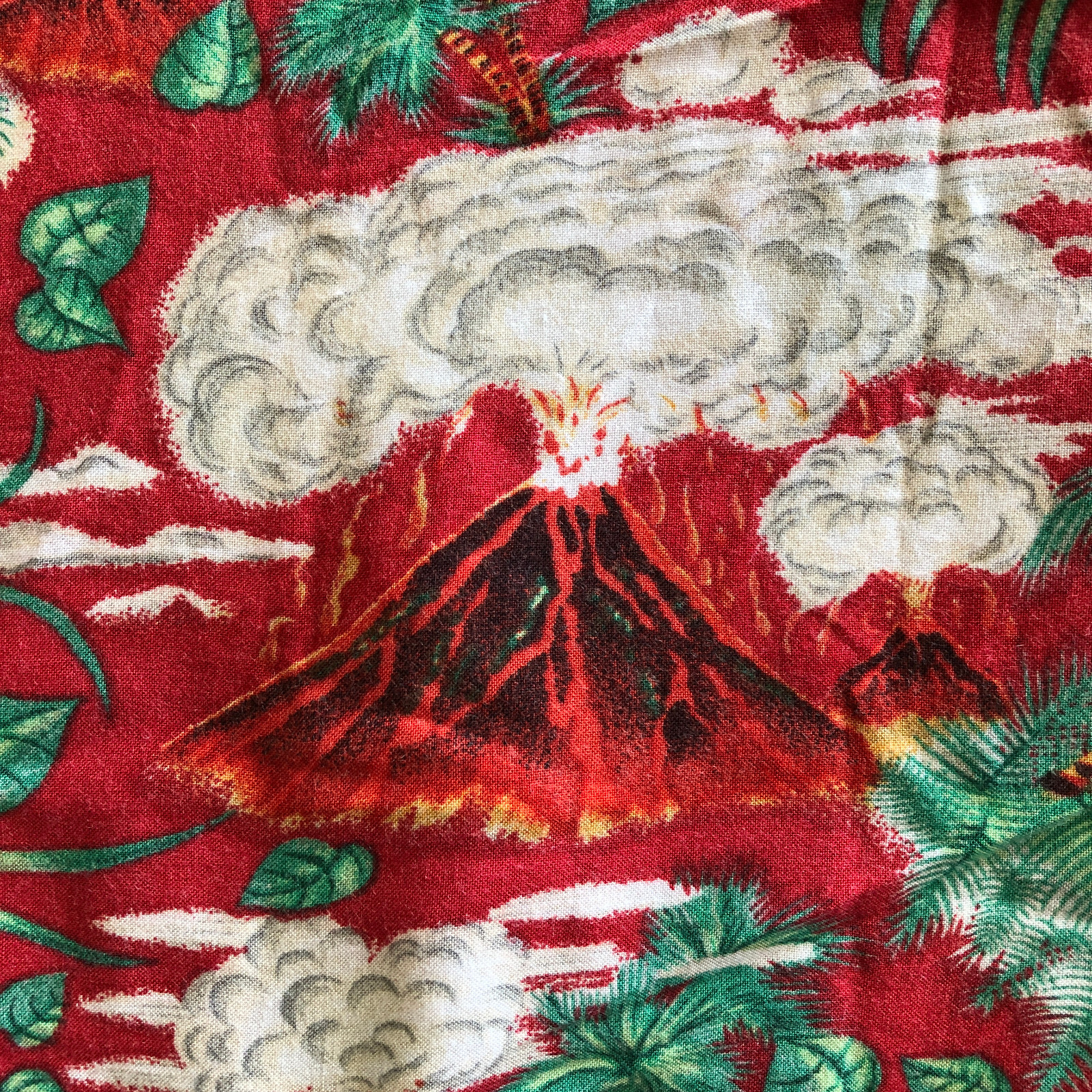 Pineapple Connection Hawaiian Aloha Shirt Eruptin… - image 2