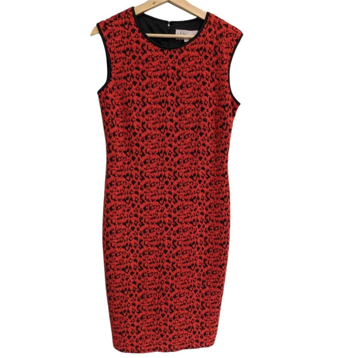 philosophy red dress Twisted cutout tulle mini dress - red