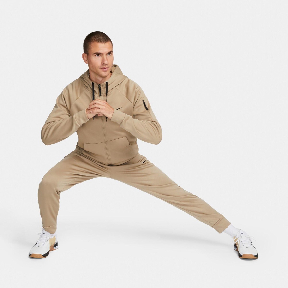 Mens Nike Therma Fit Full Zip Running Gym Fitness Hoodie