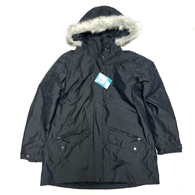 Columbia Women's Carson Pass 1C Jacket Black Size 1X