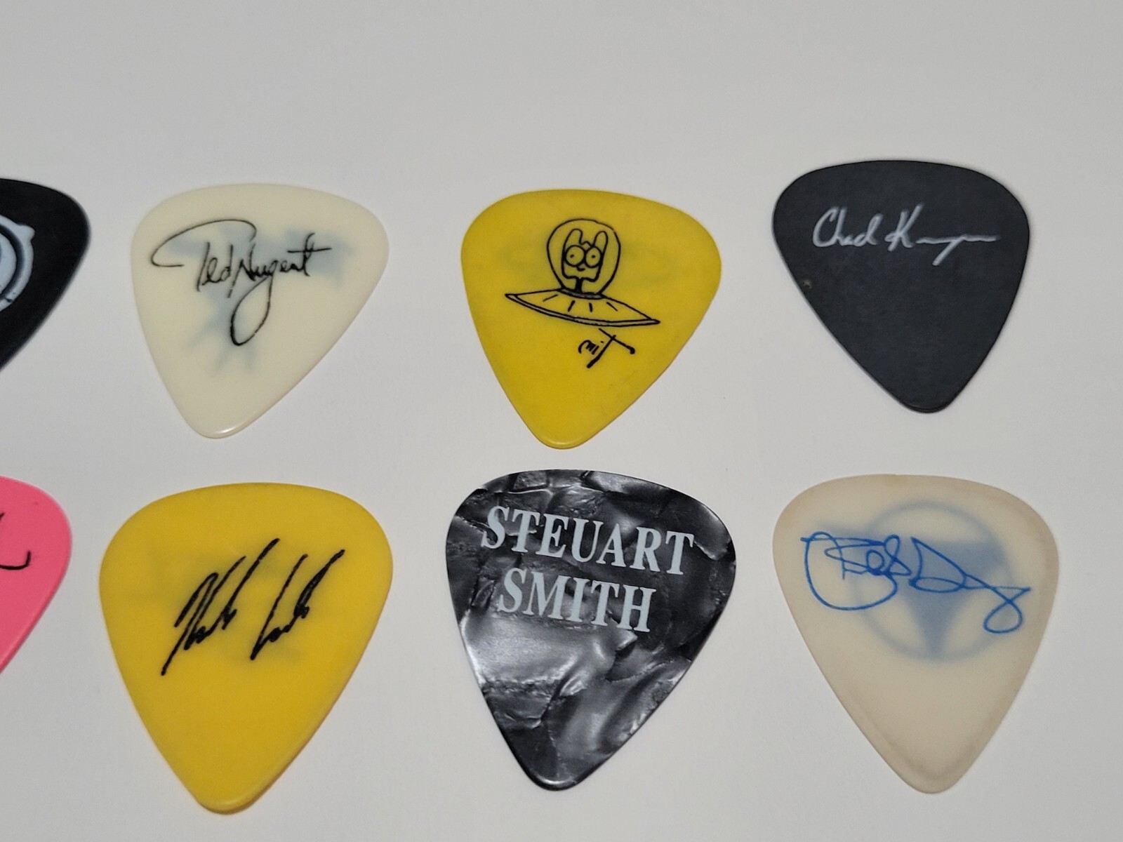 Vintage Band Guitar Picks Lot of 10 (1990's2000's) Rare Gems Galore