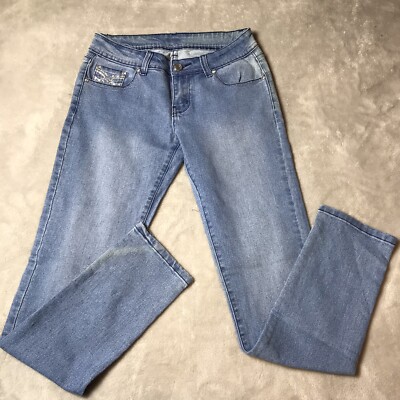 Skinny Jeans Light Wash Low Rise 