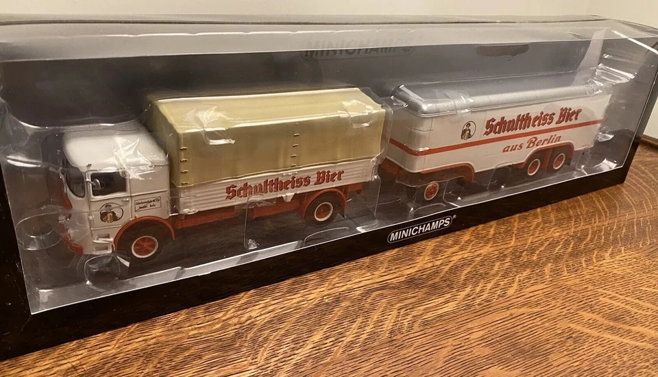 MINICHAMPS 1/43 BUESSING LU11/16 TREN DE MALETAS DEXTRO ENERGEN 499 073940 Foto 3 de 4