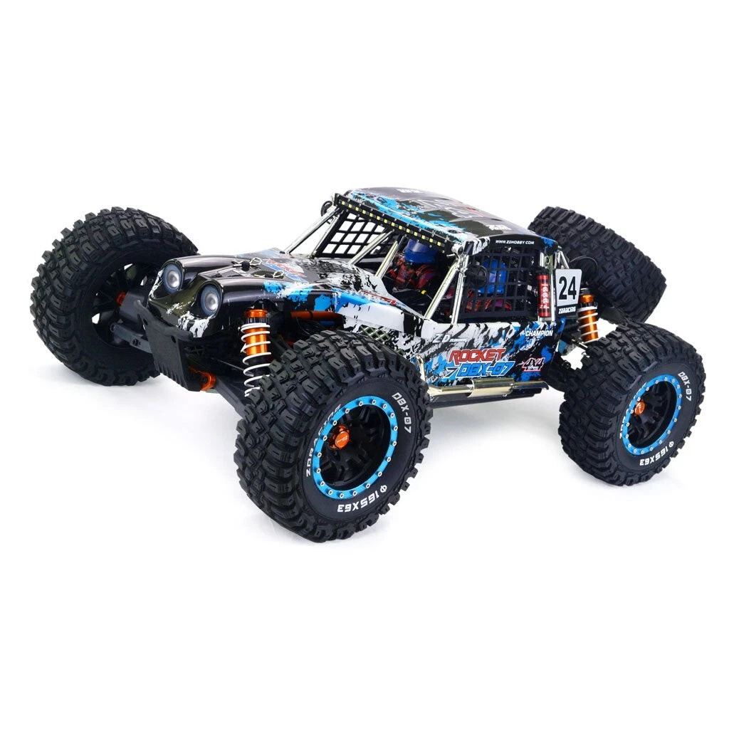 ZD Racing DBX 07 DBX-07 1/7 RTR 4WD 80km/h Brushless 6S RC Blue