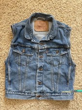 Levi's Men's Vintage Denim Blue Trucker Vest 70595-4891