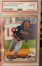 2017 Bowman Draft - Ronald Acuña Jr. #BD-39 (RC)
