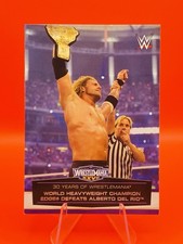 2014 Topps WWE Road to Wrestlemania 30 Years of Edge defeats Alberto Del Rio