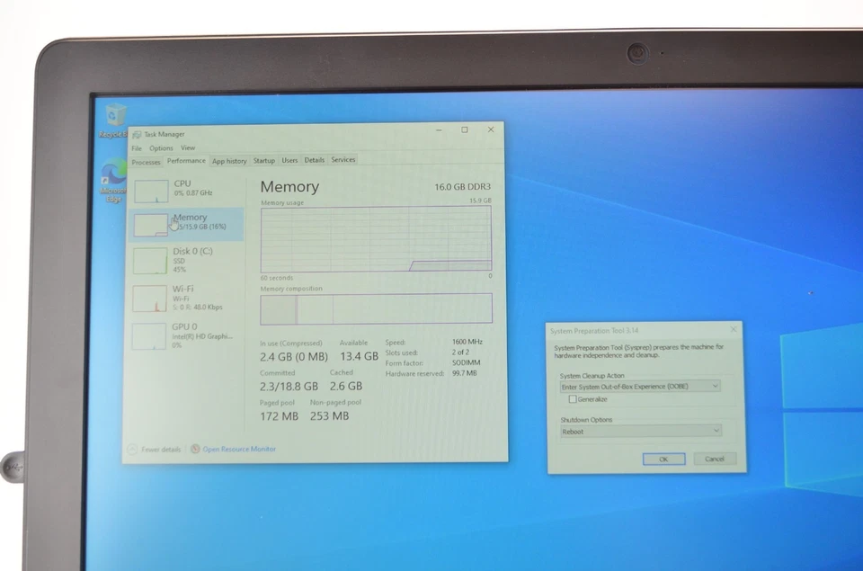 Dell Optiplex 9030 23" FHD AIO Intel i7-4790s 3.20GHz 16GB 240GB SSD Windows 10 - Image 4 of 4