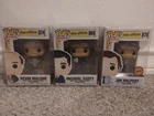 The Office Funko Pops set of 3 (Michael Scott, Jim Halpert, Kevin Malone)