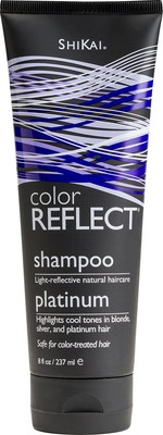 Light Reflective Shampoo with Blue Malva Extract for Brighter Shiny Hair 8 Fl Oz