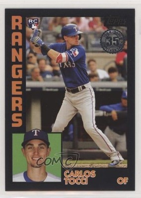 2019 Topps 1984 Baseball Rookies Black 60/299 Carlos Tocci #84R-CT RC 0pl9