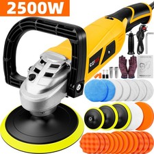 Electric Car Polisher Sander Buffer Polishing Machine Kit 2500W-Variable 7 Speed