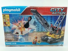 PLAYMOBIL City Action 70442 Kran Baustelle Baufahrzeug ab 5 J. B-Ware unbenutzt
