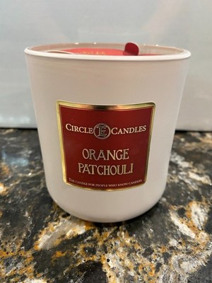 Circle E Candles ~Orange Patchouli~ 2 Wick 14oz *New Size*
