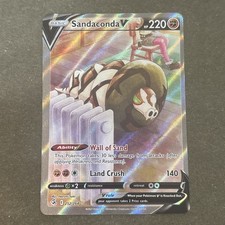 Sandaconda V 252/264 Fusion Strike Ultra Rare Full Art Holo Pokémon TCG NM on eBay