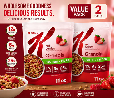 Kellogg s Special K Protein Granola Red Berries 2 Pack