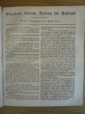 Allgemeine deutsche Zeitung fur Russland