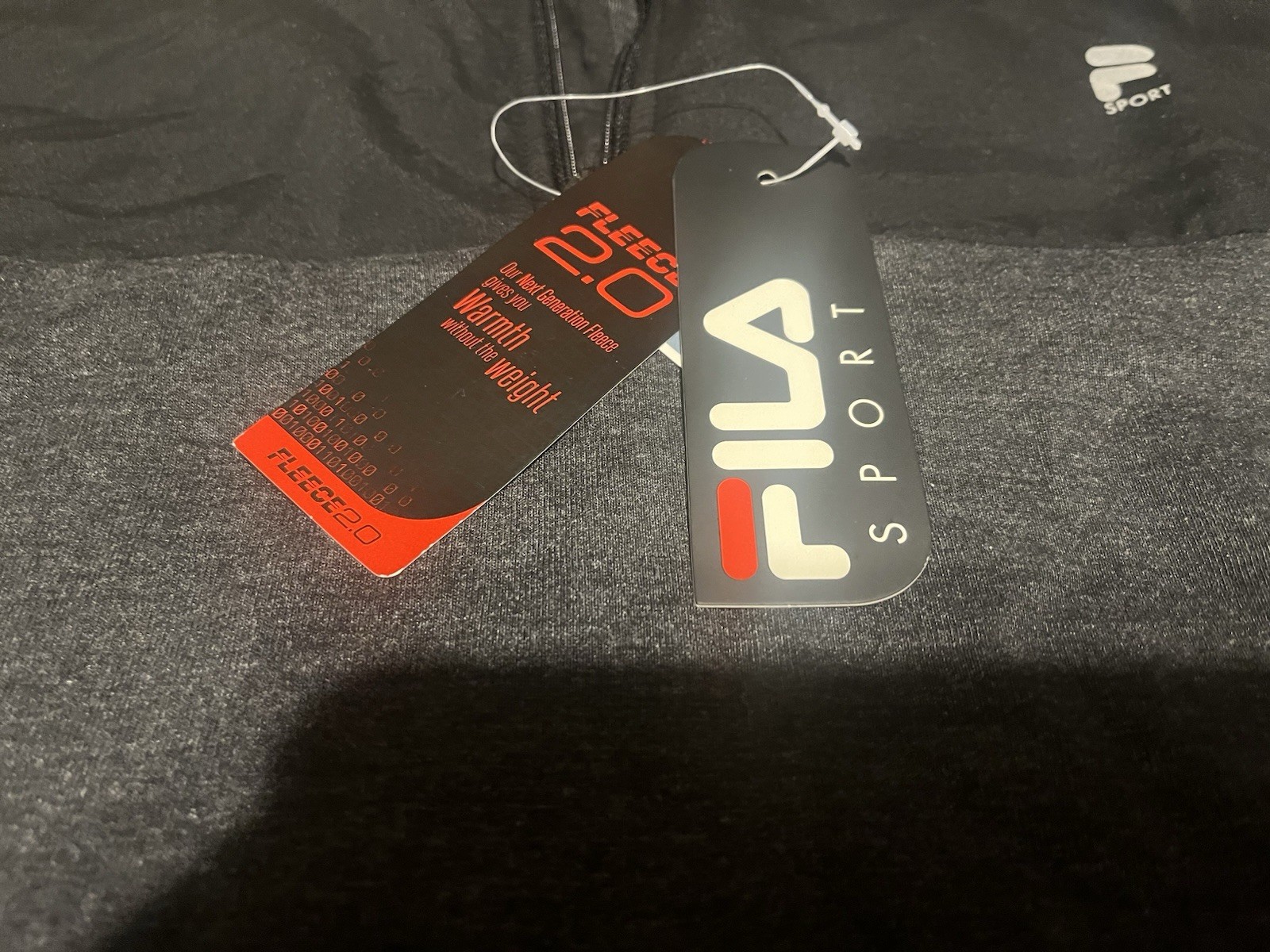 Felpa con cappuccio leggera uomo Fila Sport