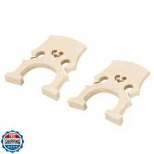 MECCANIXITY 4/4 Cello Bridge Maple Wood for 4/4 Cello Replacement Instrument