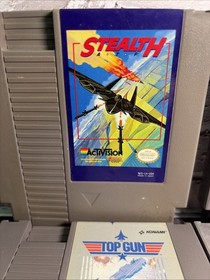 LOTE Nintendo NES - Top Gun, Festers Quest, Stealth & Double Dribble - T&W