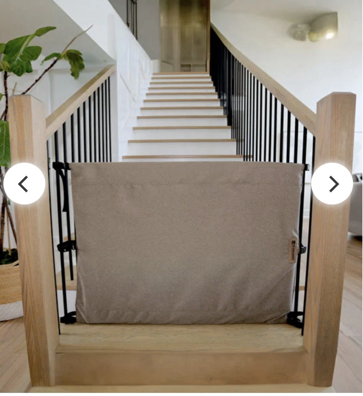 The Stair Barrier 36"-43" Banister to Banister Baby Pet Gate, Beige NEW
Opens in a new window or tab
