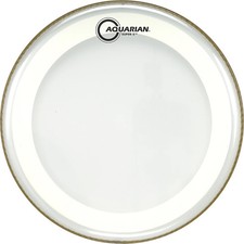 Aquarian Super-2 Clear Drumhead with SX Ring 14 In