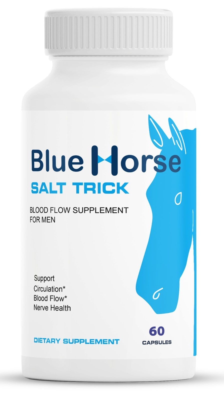 1 Pack Blue Horse Salt Trick Our Best Blood Flow Supplement for Men