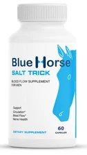 ( 1 Pack ) Blue Horse Salt Trick - Our Best Blood Flow Supplement for Men