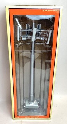 Open Box 2015 LIONEL Large Gray Cell Tower Strobe Light 6-37903