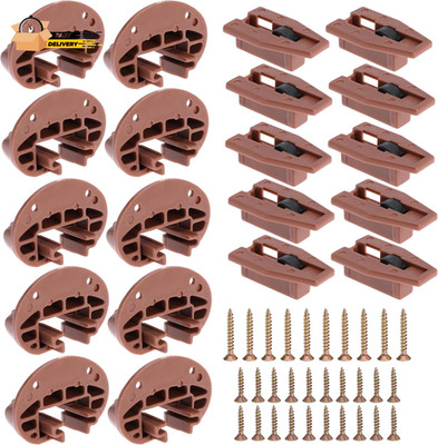 10PCS Drawer Slide Track Guide Glide for Kenlin for Rite Trak 2 for Center Moun